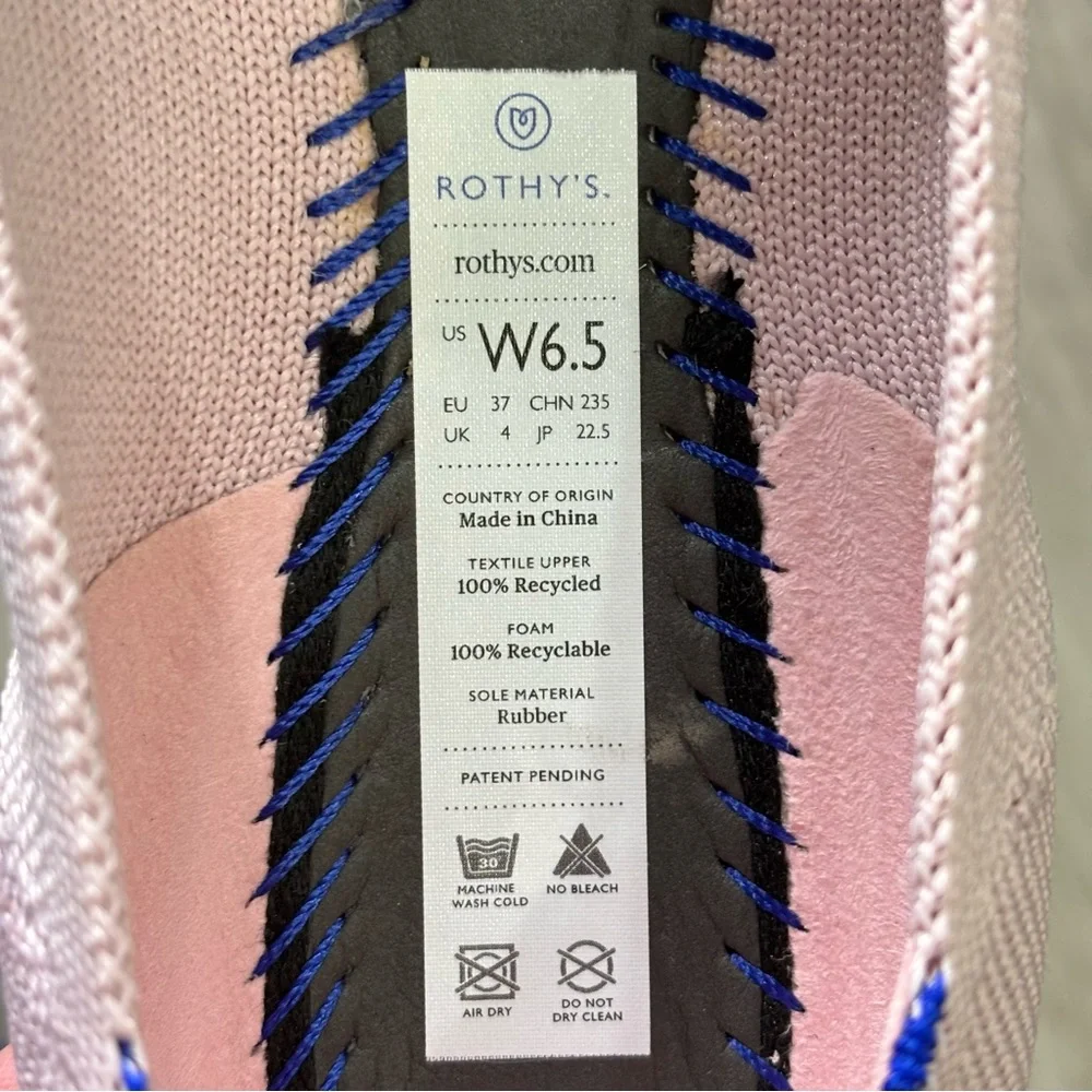 Rothys Petal Pink Solid Point, EUC - Picture 8 of 16
